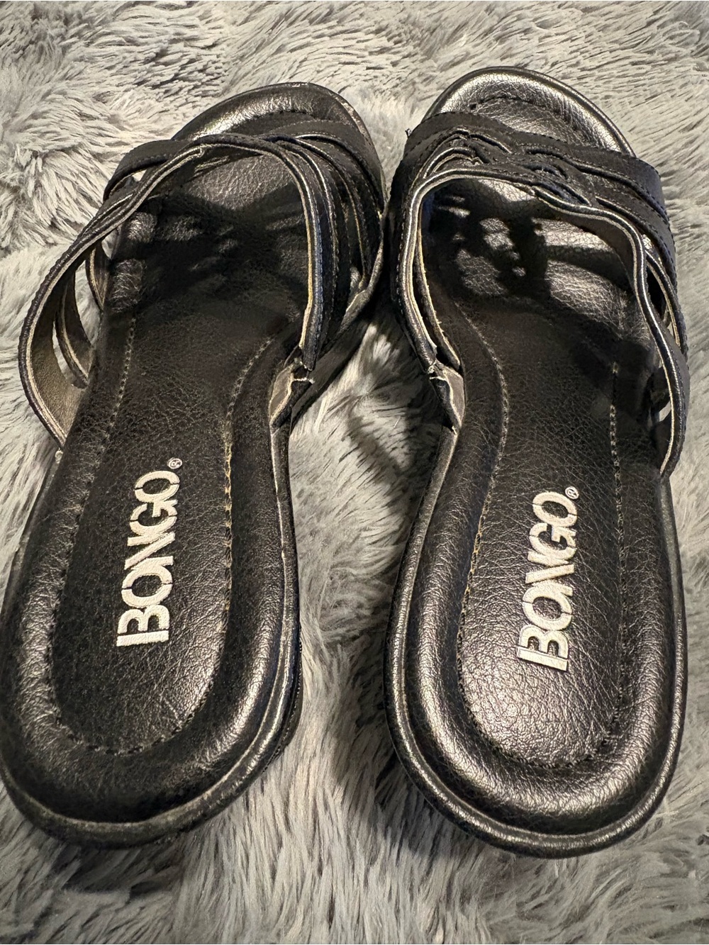 Y2K Bongo Wedge Sandals - Picture 7 of 7